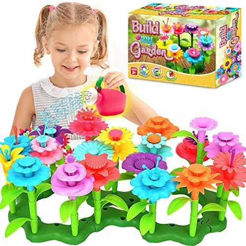 Imagen 1 de 6 de Goodyking Flower Garden Building Toys Para Niñas Y Niños - S