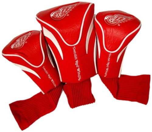Nhl Detroit Red Wings 3 Paquete De Contorno Headcovers.