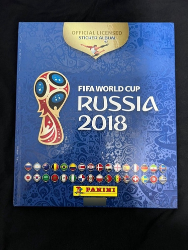 Albúm Panini Tapa Dura Mundial Rusia 2018 Tiene 417 Figurita