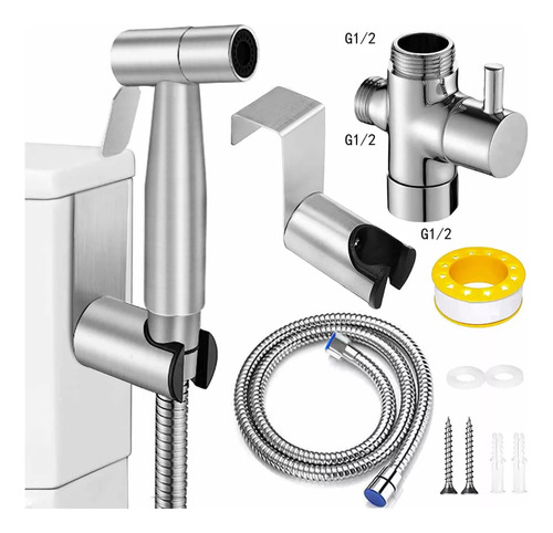 Ducha Bidet Arabe Wc Inodoro Acero Inoxidable
