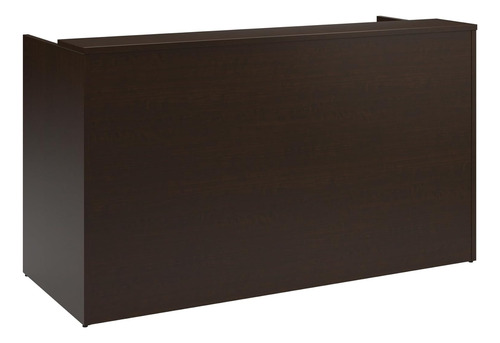 Bush Business Furniture Arrive Reception Desk With Shelf And