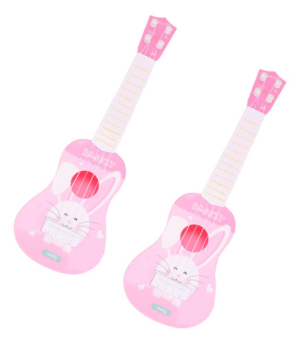 Juguete Musical Educativo De 4 Cuerdas Para Guitarra, Dibujo