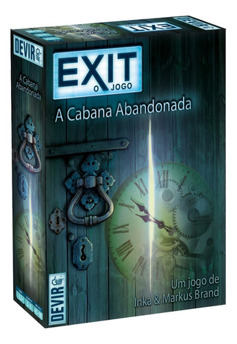 Exit: A Cabana Abandonada - Jogo De Tabuleiro Devir