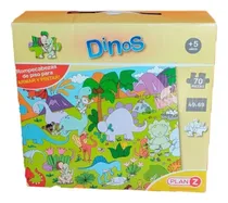 Comprar Juguete Puzzle Rompecabezas Juegos Infantiles Niños Divertido Material Resistente Colores Llamativos Marca Plan Z Motivo Incluye 70 Piezas Aumenta Creatividad Motivo Dinosaurios Educación Divertida