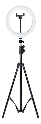 Aro De Luz 10 Pulgadas (26cm) 3 Modos De Luz Con Tripie