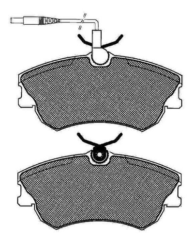 Pastilla De Freno Renault Megane Ii 08/ Delantera