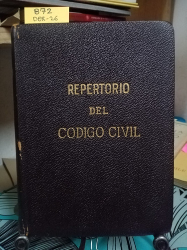 Repertorio Del Código Civil. Tomo Iii // Fueyo Laneri, F.