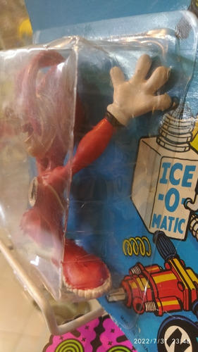 1987 Domino's Pizza Promocional, The Noid Bendable Figura (Usado)