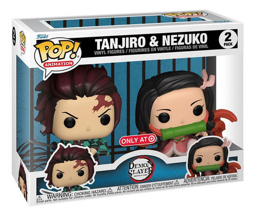 Tanjiro Y Nezuko! ¡paquete De 2 