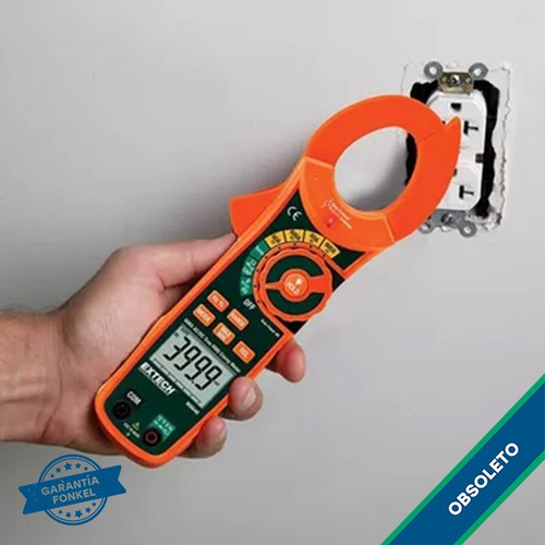 Pinza Amperimétrica, Marca Extech, Modelo Ma640.