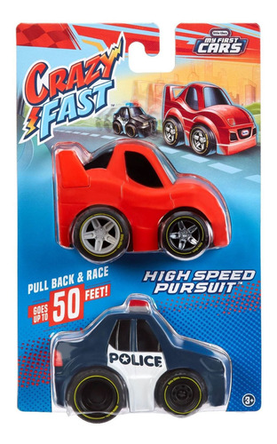 Little Tikes, My First Cars, Crazy Fast Cars 2-pack High Spe