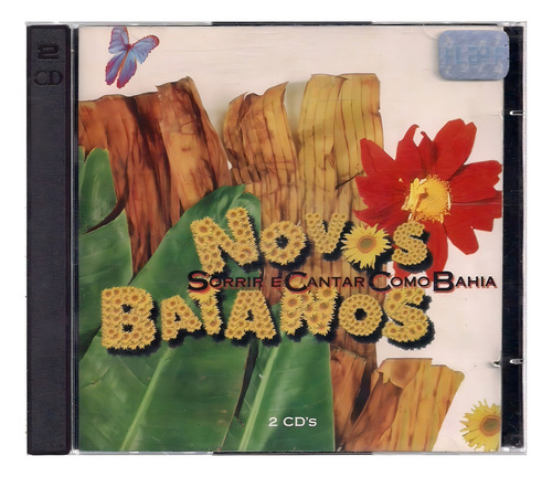 Novos Baianos - Sorrir E Cantar Como Bahia- Cd 2000 Em Jewel Case Produzido Por Warner