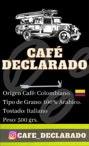 Café Declarado 1 Kilo (2 Bolsas De 500grs)