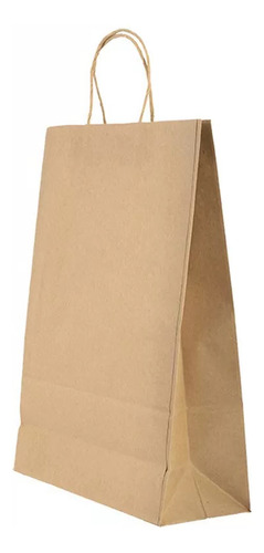 Pack Bolsa Papel Kraft 22 X 32,5 X 10 (25 Unds)