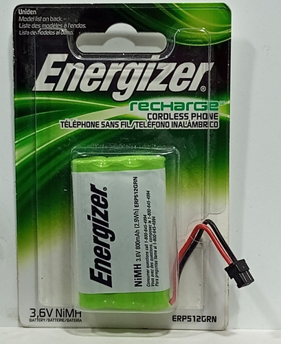 8pz -pila Recargable Para Telefono Inalambrico 3.6 V 800mah