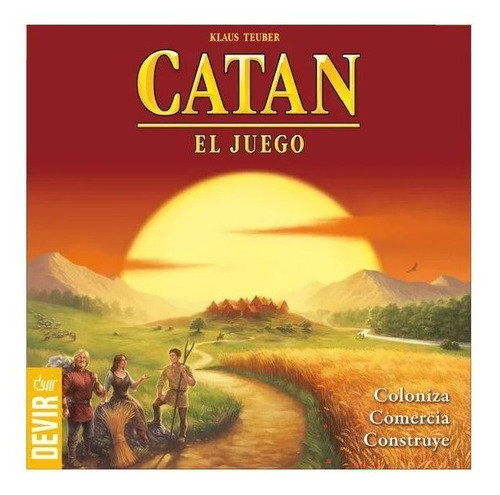 Juego De Mesa Estrategia Devir Catan 3-4 Jugadores Edad 10