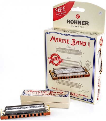 Armonica Diatonica Hohner Marine Band 125th Anniversary