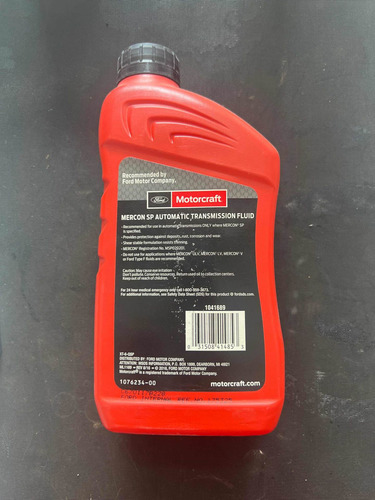 Aceite Transmisión Automática Mercon Sp 3 Litros