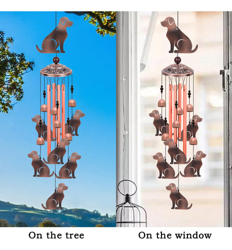 Campanillas De Viento Para Perros, Regalos Para Mama, Hogar,