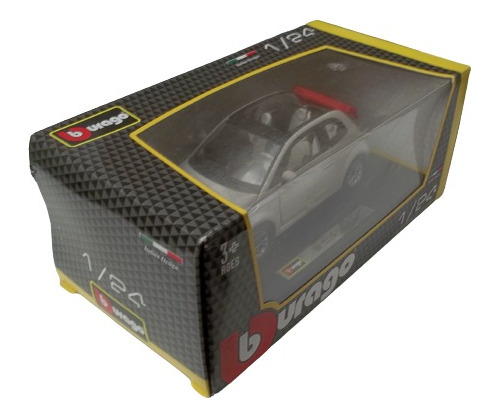 Fiat 500c Cabriolet 2009 Fitito Bburago Burago Escala 1:24