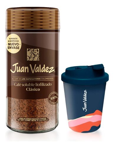 Café Juan Valdez Liofilizado Clásico 190 Gr Generico