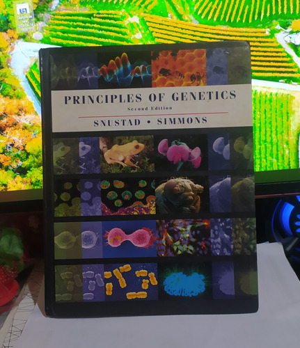 Principles Of Genetics Capa Dura  2000 Edição Inglês  Por D. Peter Snustad (autor), Michael J. Simmons (autor), John B. Jenkins (autor)