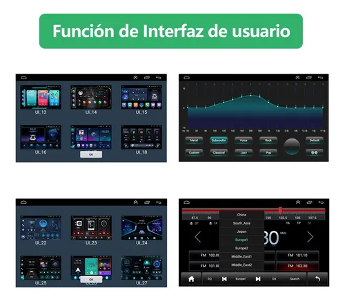 Qp Auto Radio Estéreo Android Gps Para Mitsubishi Mirage