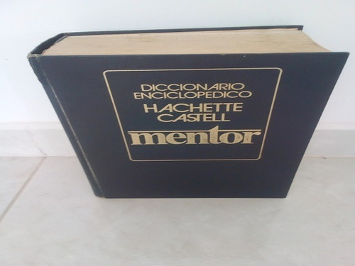 Libro Diccionario Hachette Castell De Mentor 