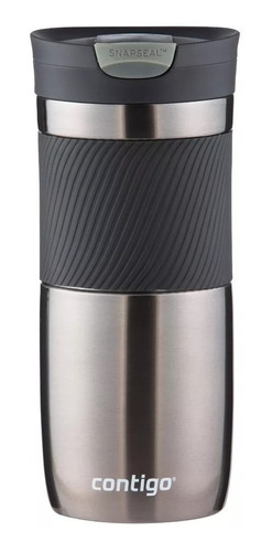 Vaso Termico Contigo Byron Acero Inox Gunmetal 473ml -rex