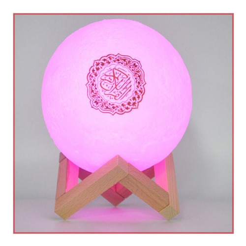 Altavoz Inalámbrico Luz Corán 3d, Bluetooth, Control, Táctil