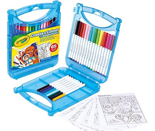 Crayola Super Tips Estuche De Arte Para Colorear
