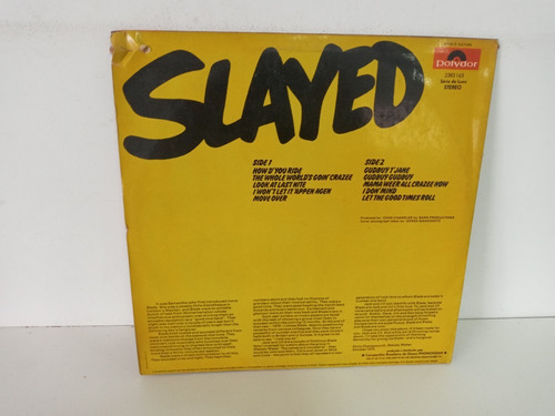 Lp Slayed Slade 1973