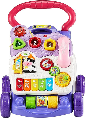 Juguete Interactivo Andador Aprender A Caminar Bebe Niña Vte