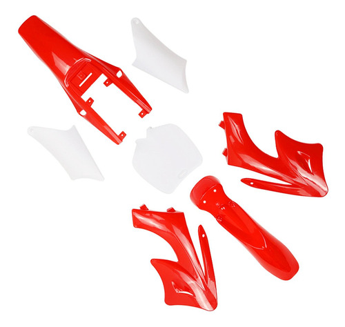 Los Kits De Carrocería De Carenado De Guardabarros Rojo