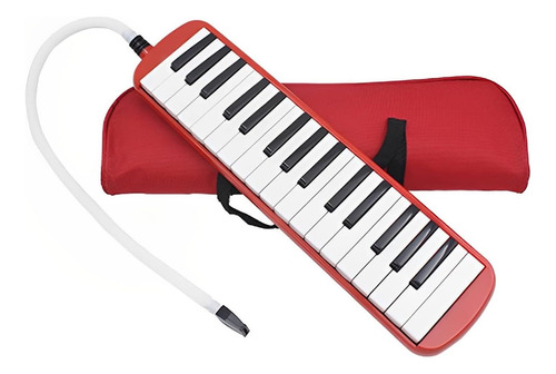 Melodica 32 Teclas Piano Con Estuche Y Dos Boquillas