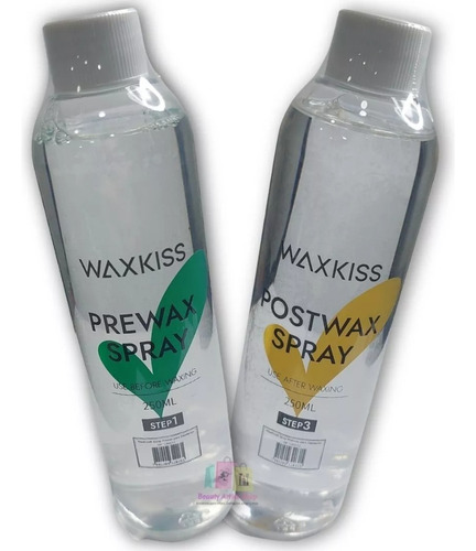 Set De Pre Y Post Depilacion, Waxkiss. 250ml.