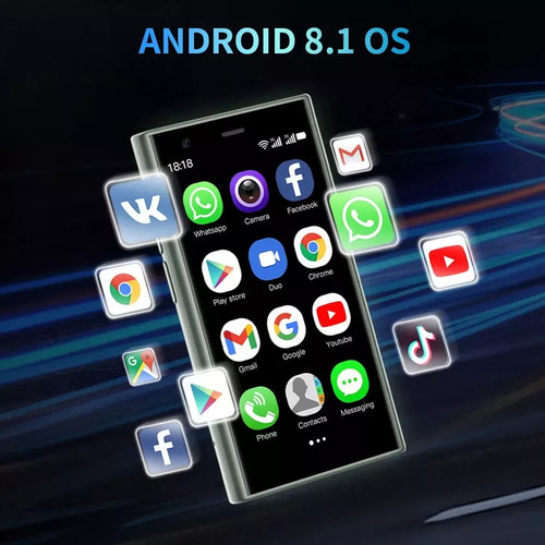 Minismartphone Soyes S23 Pro Android 8.1, Espera-mod Co