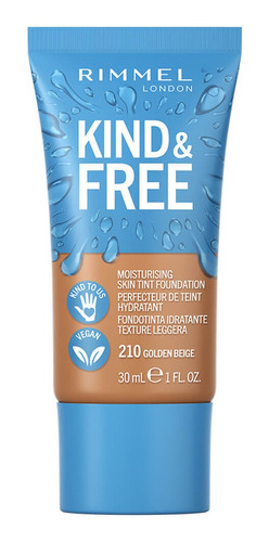 Base Líquida Vegana Rimmel Kind & Free Skin Tint 30ml