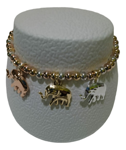 Pulsera Elefante Acero Inoxidable