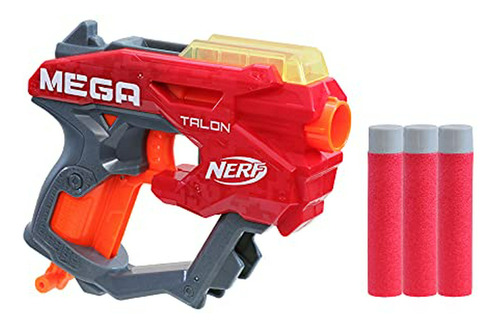 Nerf Mega Talon Blaster Incluye 3 Mega Dardos Oficiales Accu