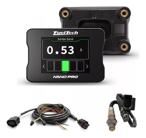 Wideband Nano Pro Fueltech Con Cableado Y Sonda Bosch 4.2