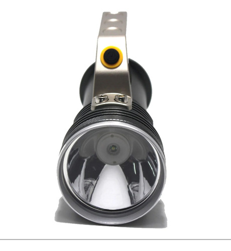 Lanterna LED recarregável Search Lanterna de 800 lúmens Lanterna cinza branca