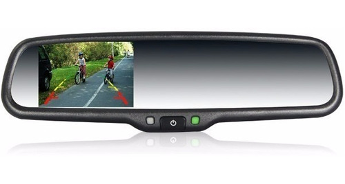 Espejo Retrovisor Lcd 4.3 Tipo Original Para Camara  Reversa