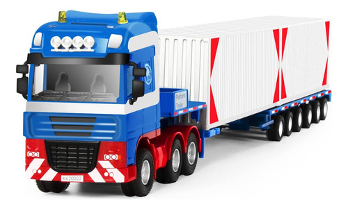 Fubarbar Semi Truck Toys, Camión De Transporte 1:50