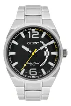 Comprar Relógio Orient Masculino Mbss1336 Aço Original Prova Dagua Cor da correia Prata Cor do bisel Prata Cor do fundo Preto