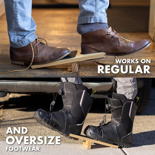 Quitabotas De Madera Boot Puller Boot Jack, No Se Dobla Y No