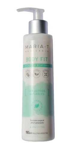 Body Fit Emulsion Humectante Reafirmante - Maria T Boticario