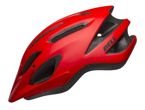 Casco Bell Crest Jr Junior Infantil - Palermo Distr Color Matte Red Talle Unico (50-57cm)
