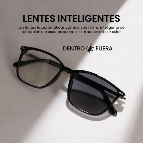 Cyxus Lentes De Luz Azul Para Hombre Y Mujer Fotocromáticas Color Gris