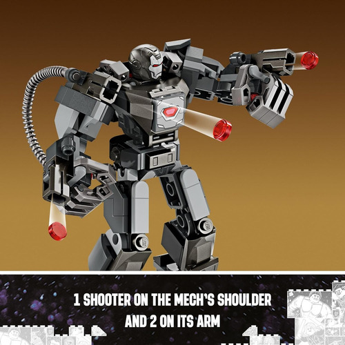 Lego Super Heroes Armadura Robótica De Máquina De Guerra 154 Iron Man